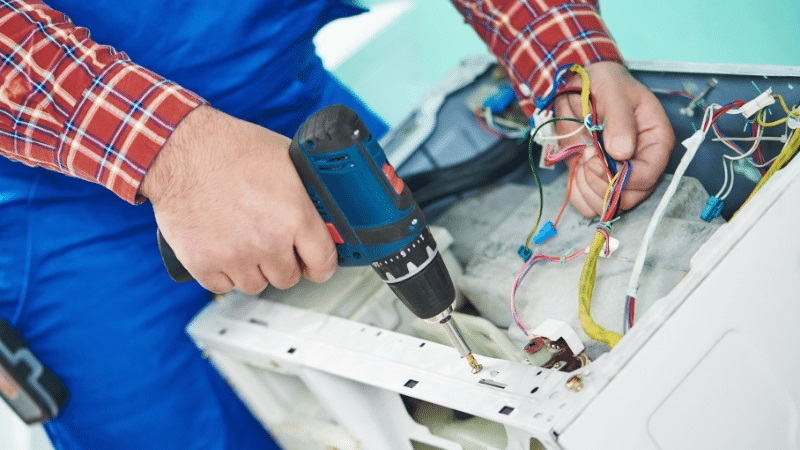 Kula İklimsa İklimsa çamaşır makinesi kart tamiri – Su almama arızası orijinal parça ile giderildi. - Teknik servis örneği
